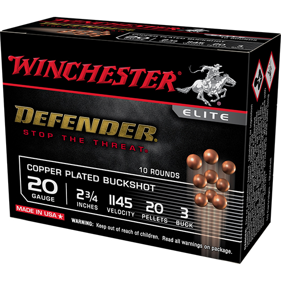 WIN DEFENDER COPPER 20GA 2.75